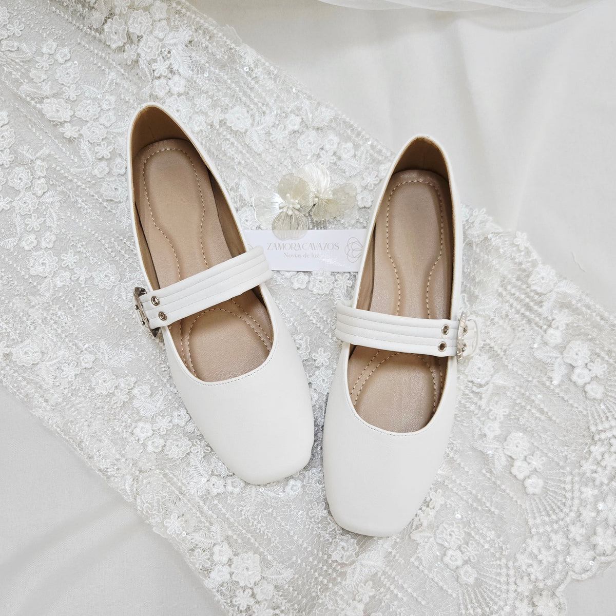 Zapato casual sintético blanco