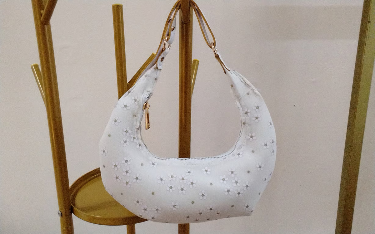 Bolsa al hombro Daisy piel